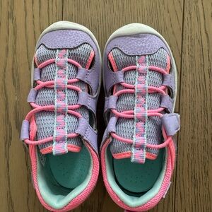 Stride Rite Purple and Pink Sneakers